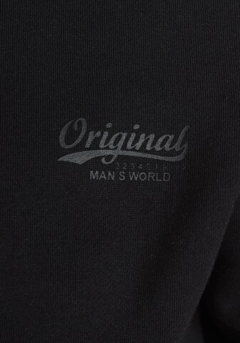 Man's World Sweatshirt in Black