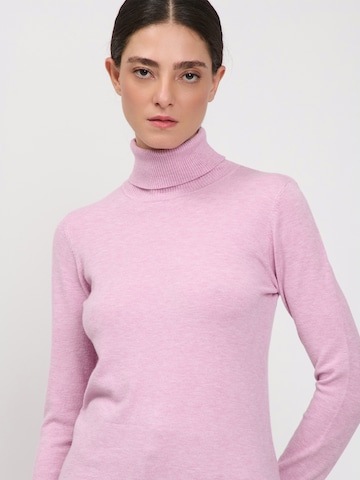 Influencer Pullover in Pink