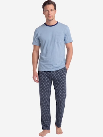 Ammann Pajama Pants 'Mix & Match' in Blue: front