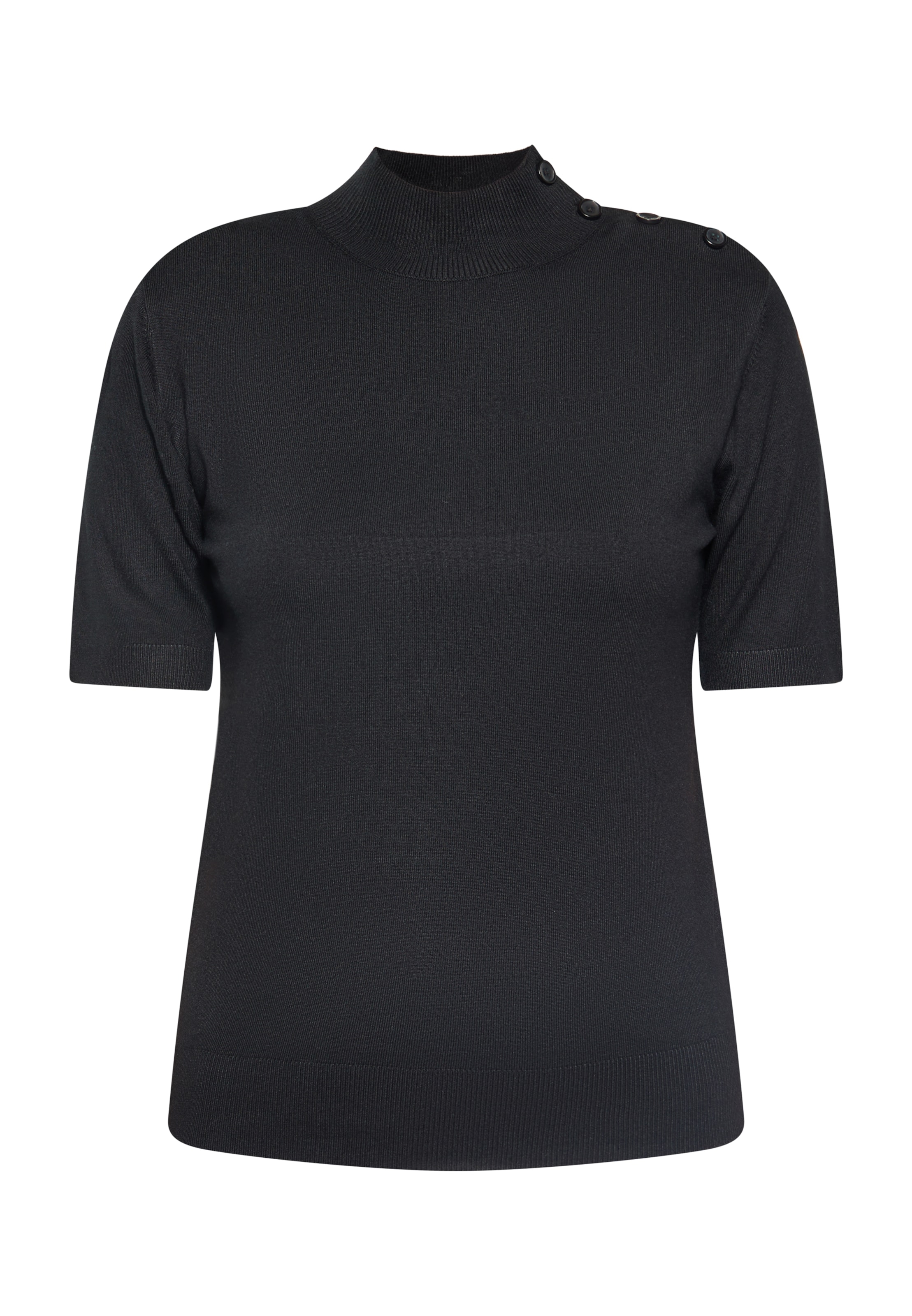 usha BLACK LABEL Trui in Zwart: voorkant