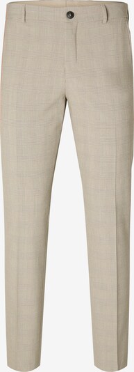 SELECTED HOMME Trousers with creases 'Liam' in Sand, Item view