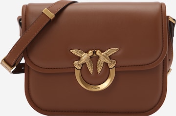 PINKO Olkalaukku 'Love' värissä ruskea: etupuoli
