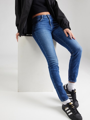 WRANGLER Skinny Fit Дънки в синьо: отпред