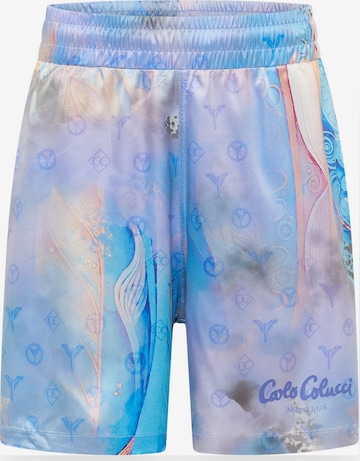 Carlo Colucci Shorts 'Einackerer' in Blau: Vorderseite
