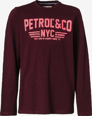 Petrol Industries Shirt in Red: front