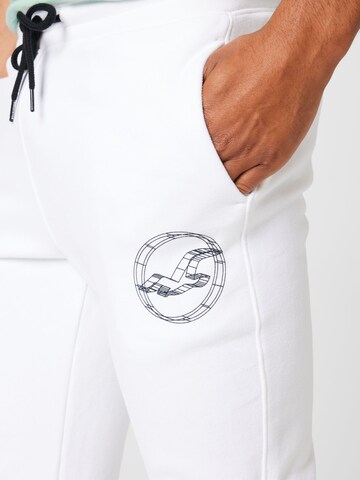Tapered Pantaloni di HOLLISTER in bianco