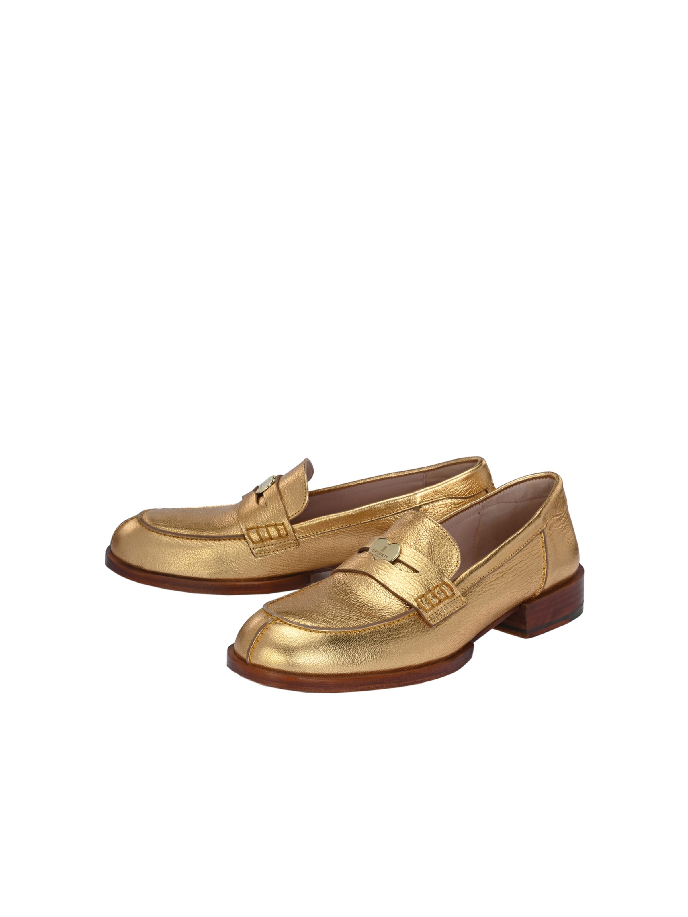Crickit Classic Flats 'ORLANDO' in Gold