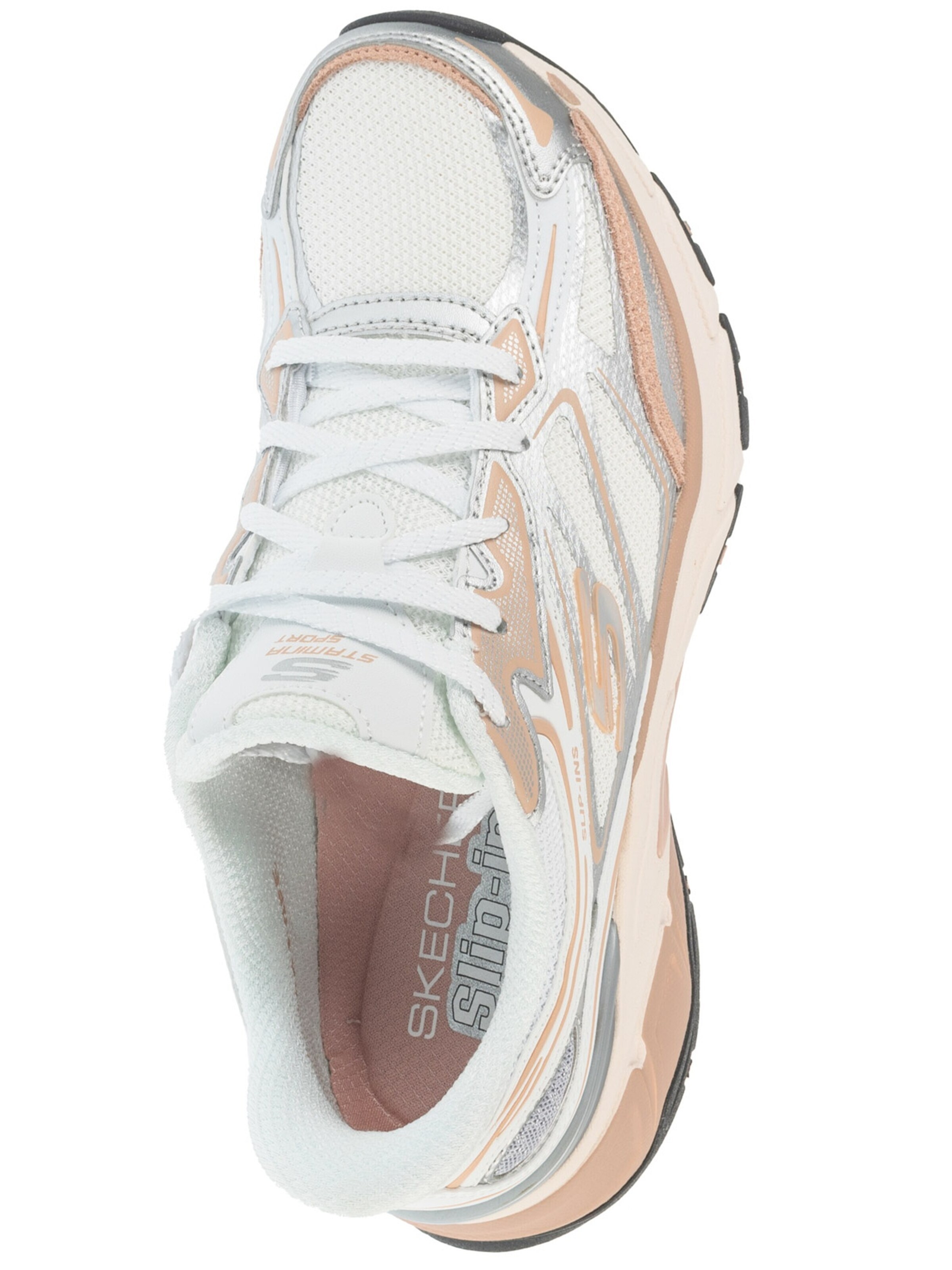 SKECHERS Sneakers laag 'Skechers Slip-Ins: Stamina Sport' in Wit