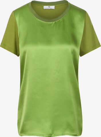 Peter Hahn Shirt in Groen: voorkant