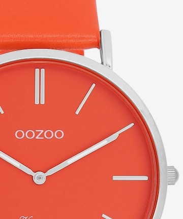 OOZOO Analog Watch in Orange