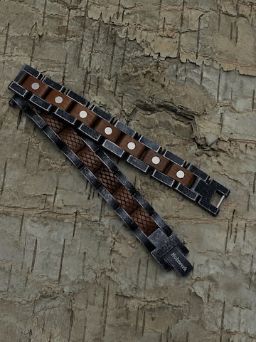 Holzwerk Bracelet 'ARENDSEE' in Grey