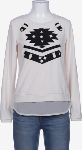 TUZZI Sweatshirt & Zip-Up Hoodie in XS in White: front