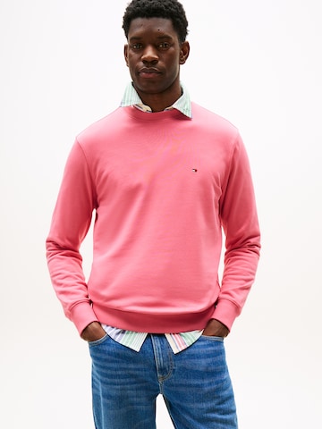 TOMMY HILFIGER Sweatshirt 'ESSENTIAL' in Pink: front