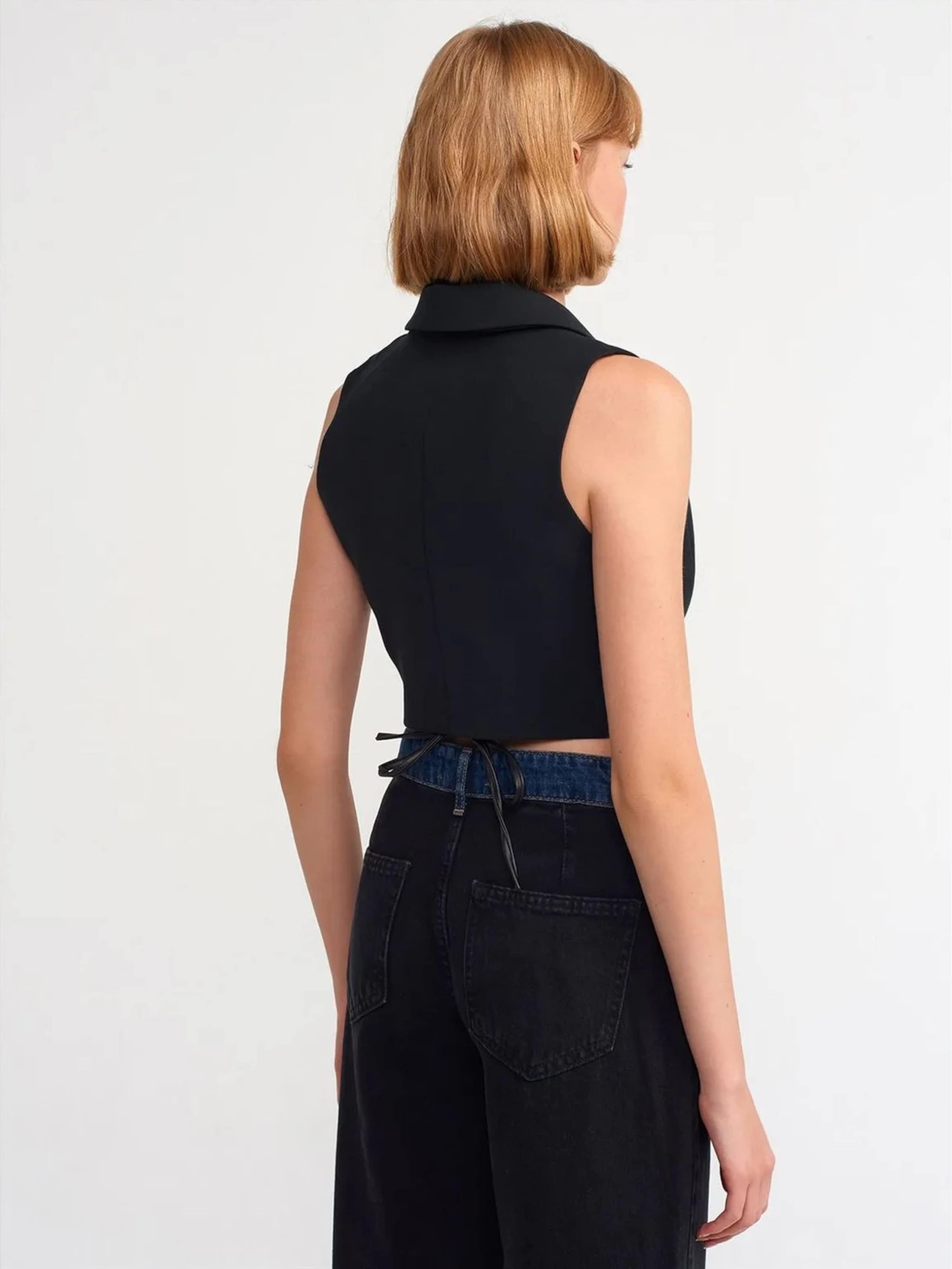 Dilvin - Blusa em preto