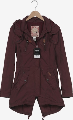 khujo Mantel S in Rot: Vorderseite