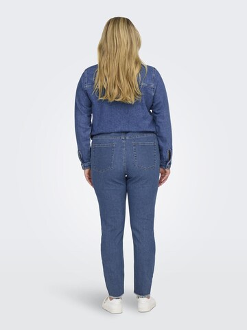 Skinny Jean 'CARHUSH' ONLY Carmakoma en bleu