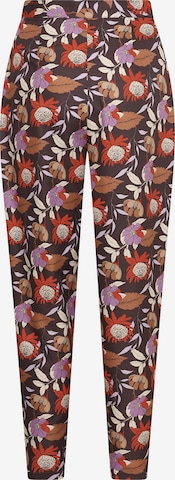 4funkyflavours - Tapered Pantalón plisado 'Umi Says' en marrón