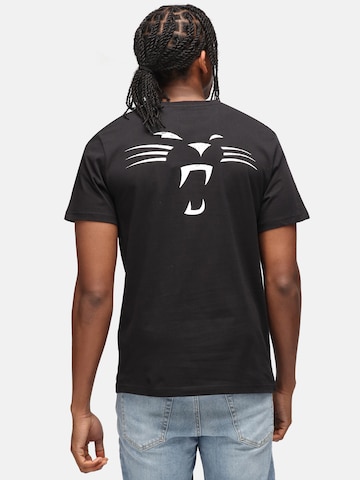 Recovered Shirt 'NFL Panthers' in Black