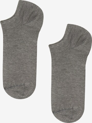 CALZEDONIA Ankle Socks in Grey: front