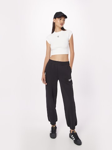 Effilé Pantalon 'Galaxy' Calvin Klein Jeans en noir
