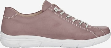 Chaussure de sport à lacets Rieker en rose