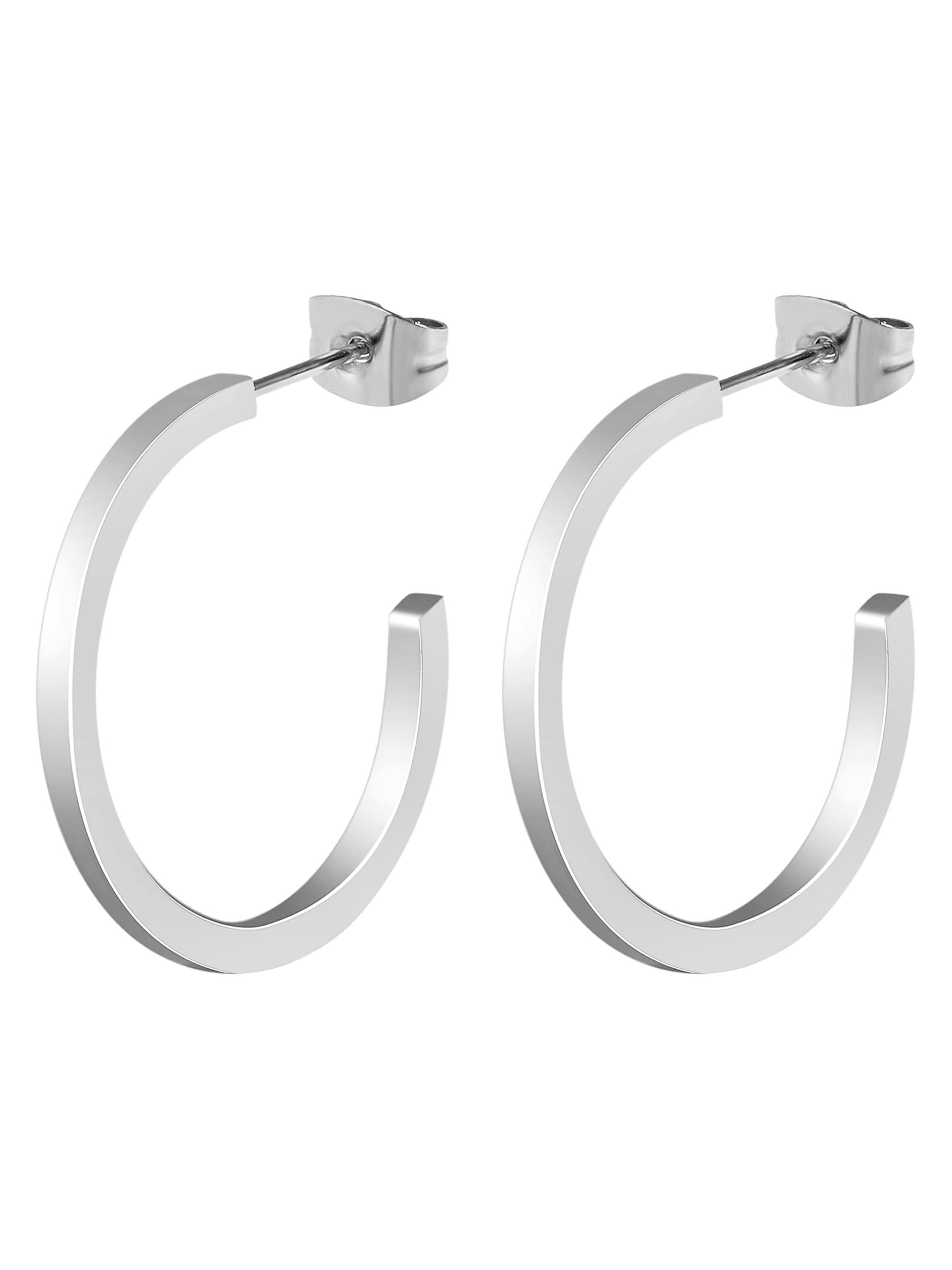 Akzent Earrings 'Hulia, langlebig' in Silver