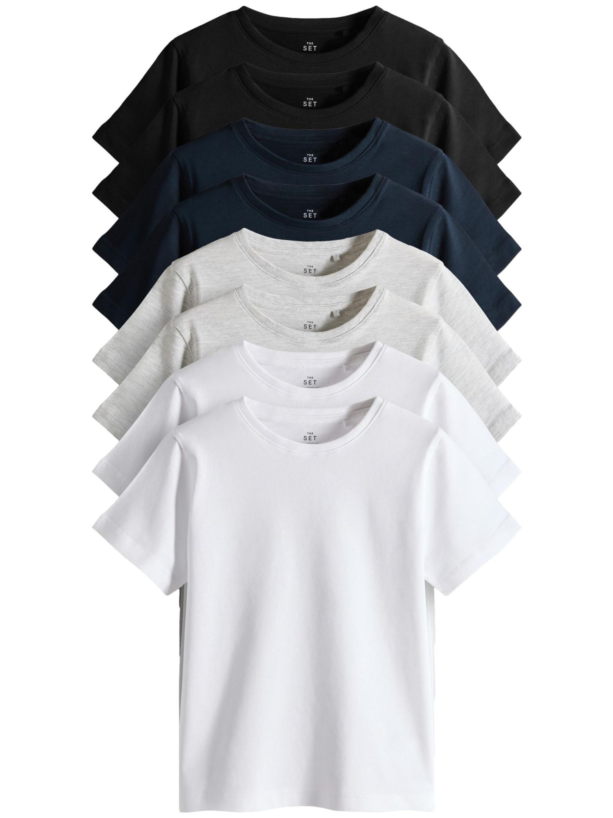 The Set Тениска в синьо: отпред