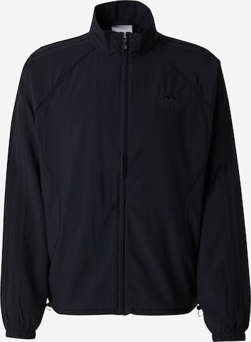 Veste mi-saison 'Teamgeist Adicolor' ADIDAS ORIGINALS en noir : devant