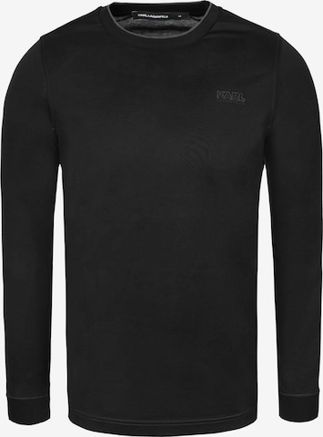 Karl Lagerfeld Shirt in Black: front