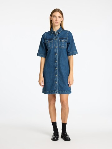 Robe-chemise SELECTED FEMME en bleu