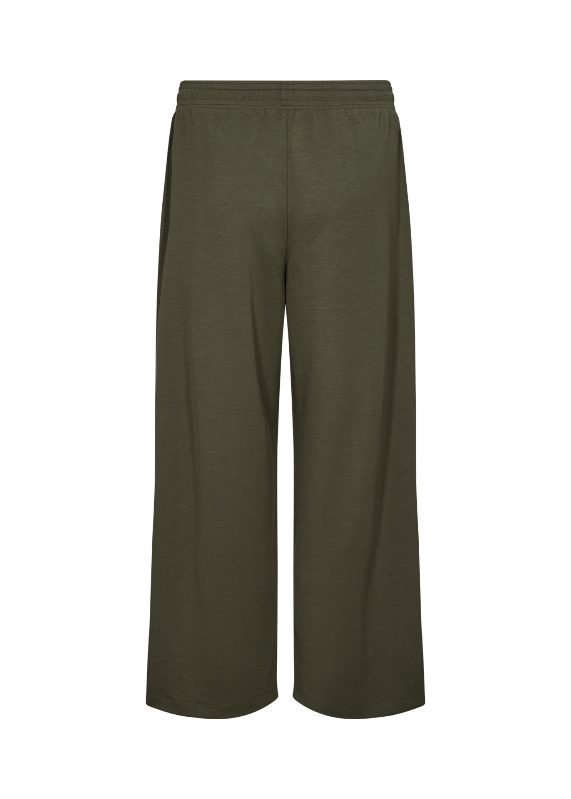 Soyaconcept Široke hlačnice Hlače 'BANU' | zelena barva