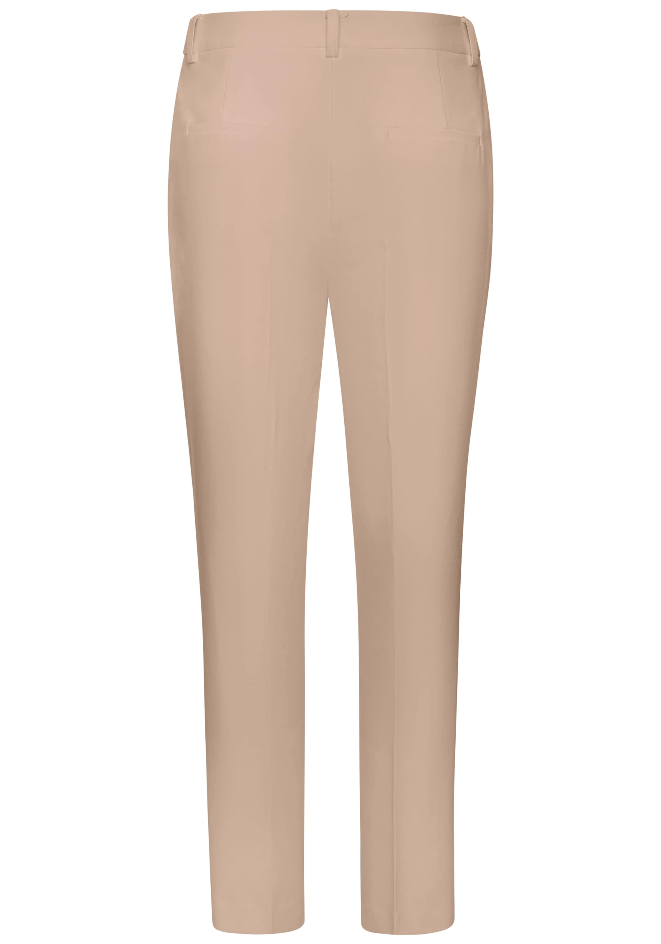 LASCANA - Slimfit Pantalón de pinzas en beige