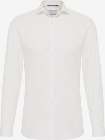 ETERNA Slim fit Overhemd in Beige: voorkant