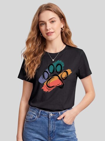 LapaPlus Shirt 'Summer Short Sleeve Cotton Tops' in Zwart: voorkant