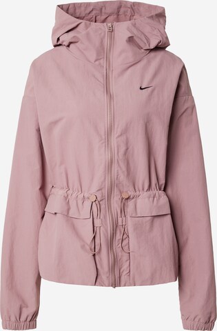 Veste mi-saison Nike Sportswear en violet : devant