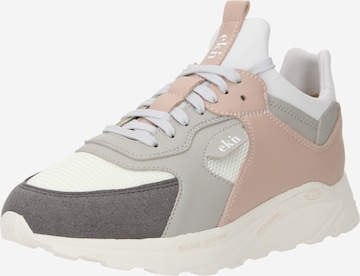 EKN Footwear - Zapatillas deportivas bajas 'LARCH' en blanco: frente