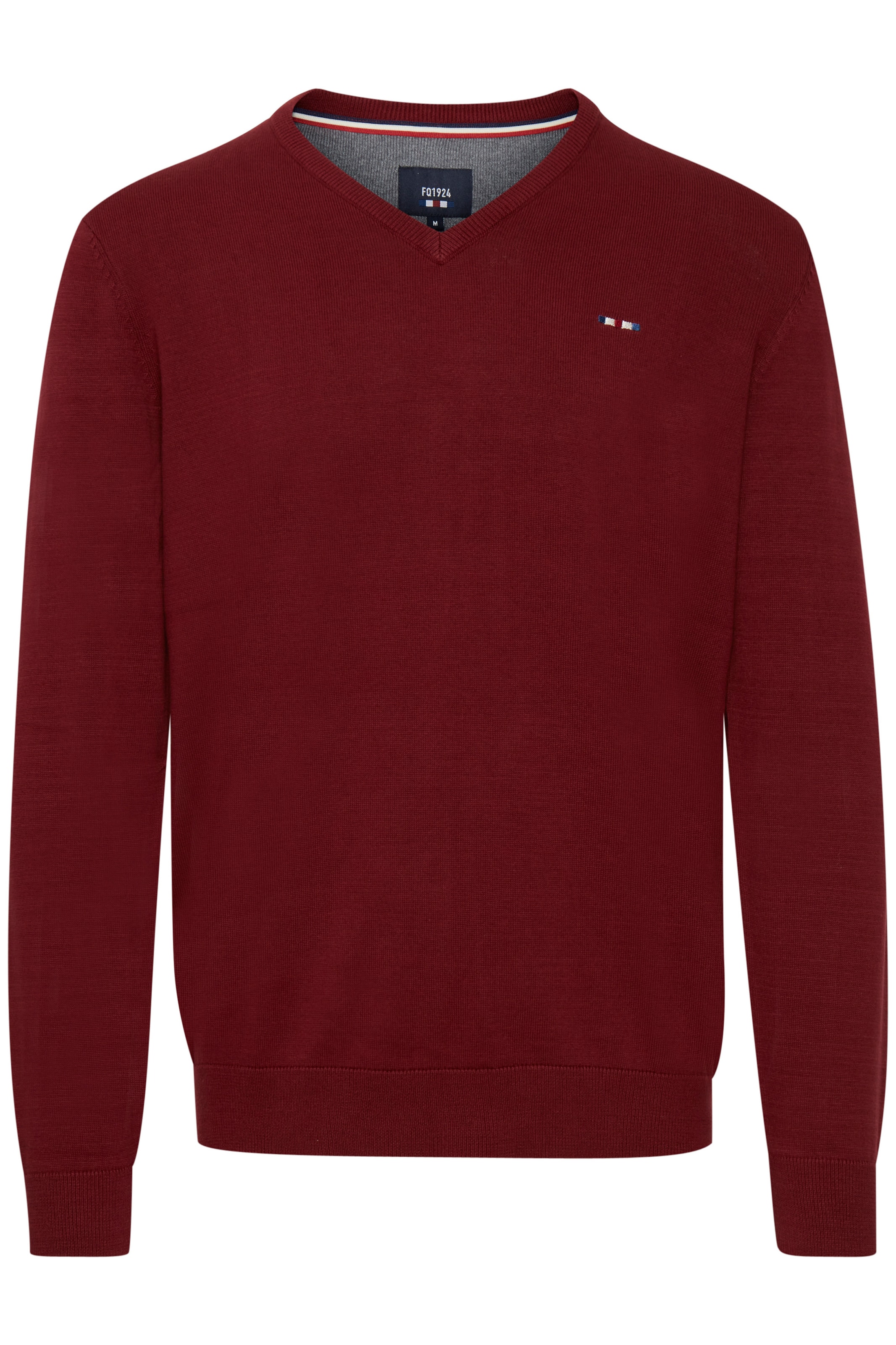 FQ1924 Pullover 'FYNJARD' in Rot: Vorderseite