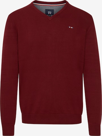 FQ1924 Sweater 'FYNJARD' in Red: front