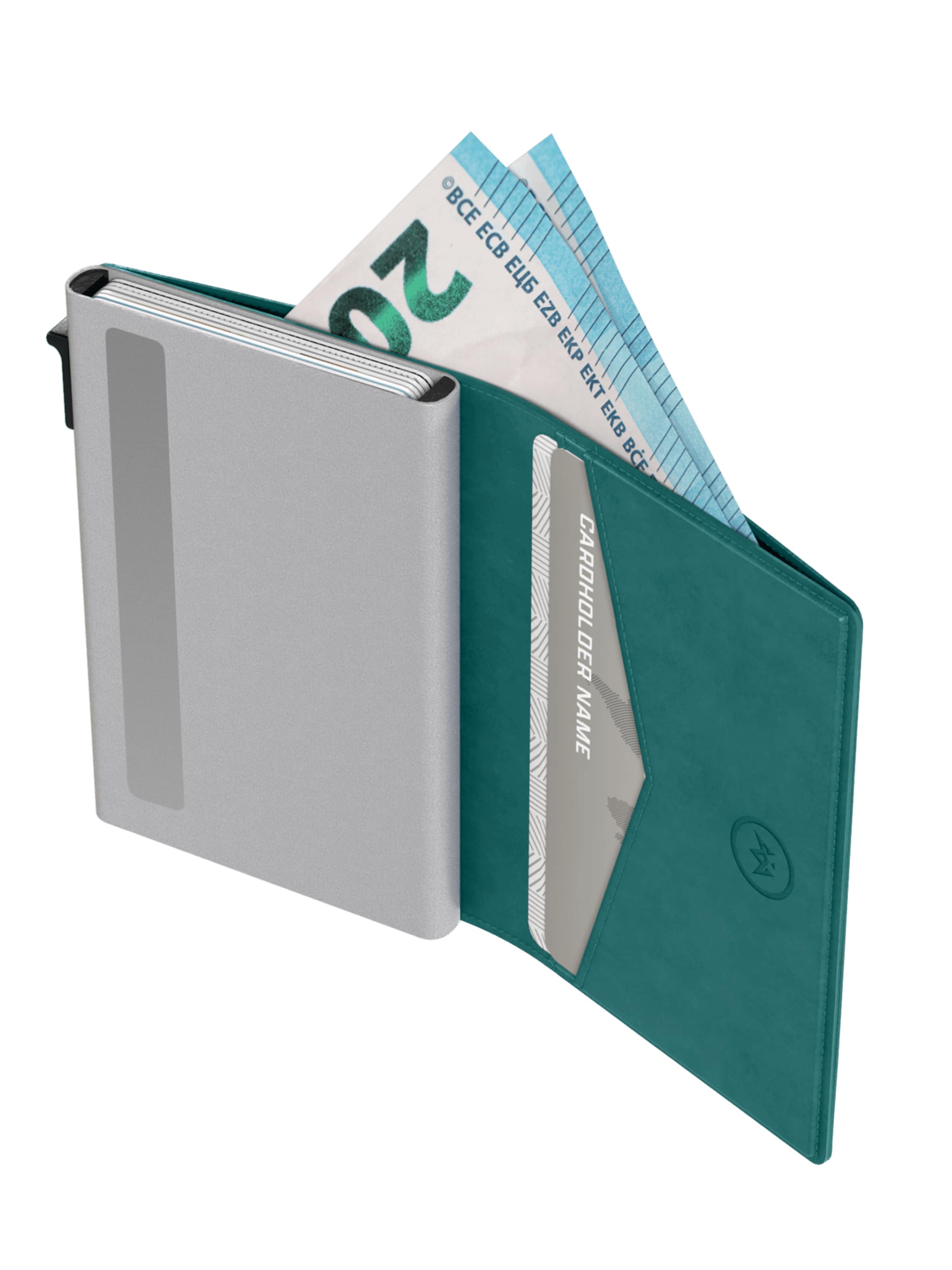 Prowallet Wallet 'Pasjeshouder Slim' in Green