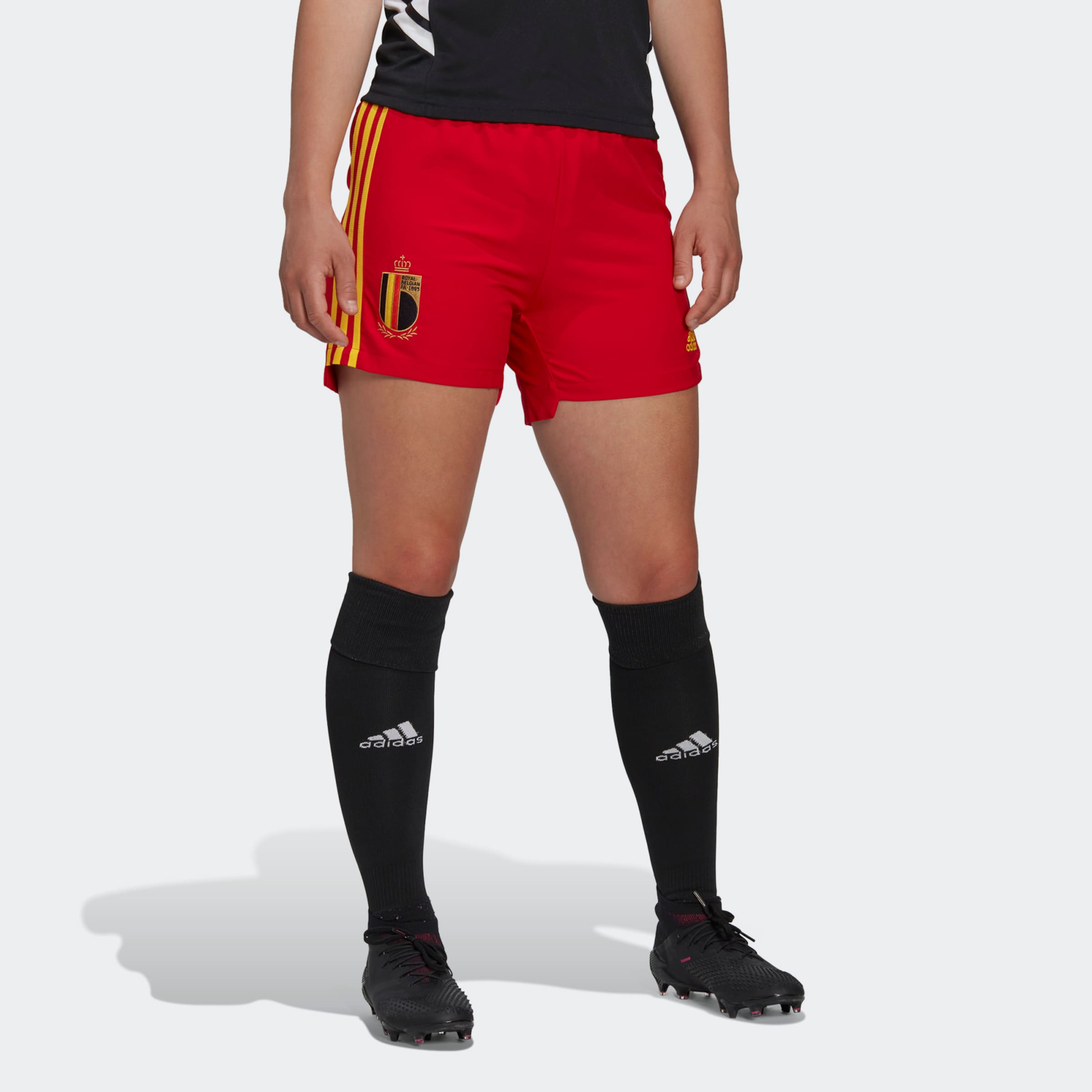 Frauen Sportbekleidung ADIDAS PERFORMANCE Sporthose 'Belgien' in Rot - HS61057