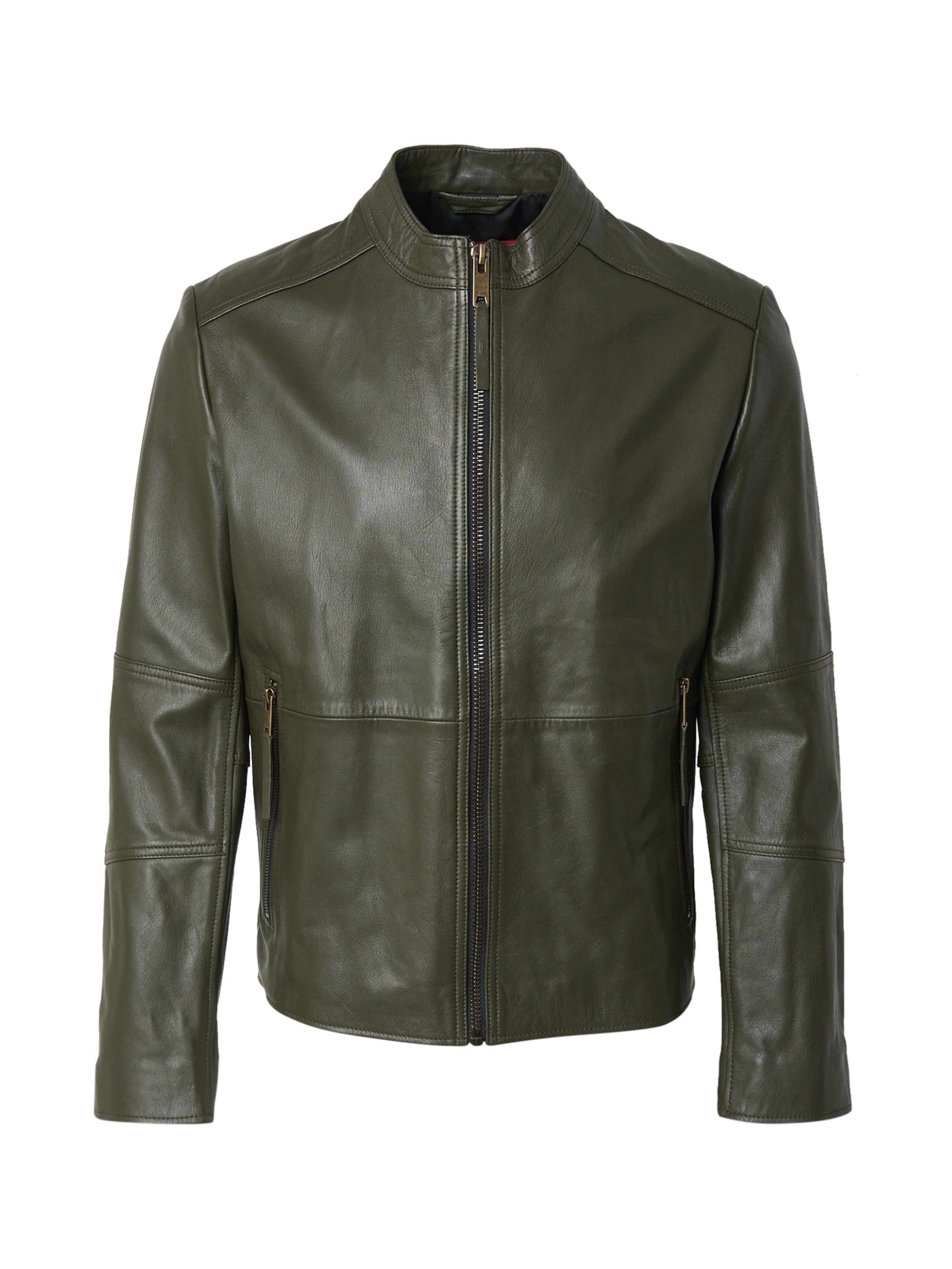 HUGO Φθινοπωρινό και ανοιξιάτικο μπουφάν 'Lokis-3' σε πράσινο: μπροστά