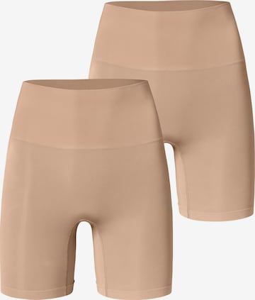 Pantalon modelant ' Seamless Contouring ' SCHIESSER en beige : devant