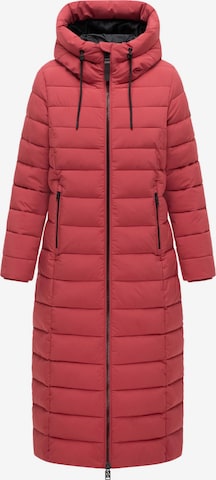 Cappotto invernale 'Vanillawolke 14' di NAVAHOO in rosso: frontale