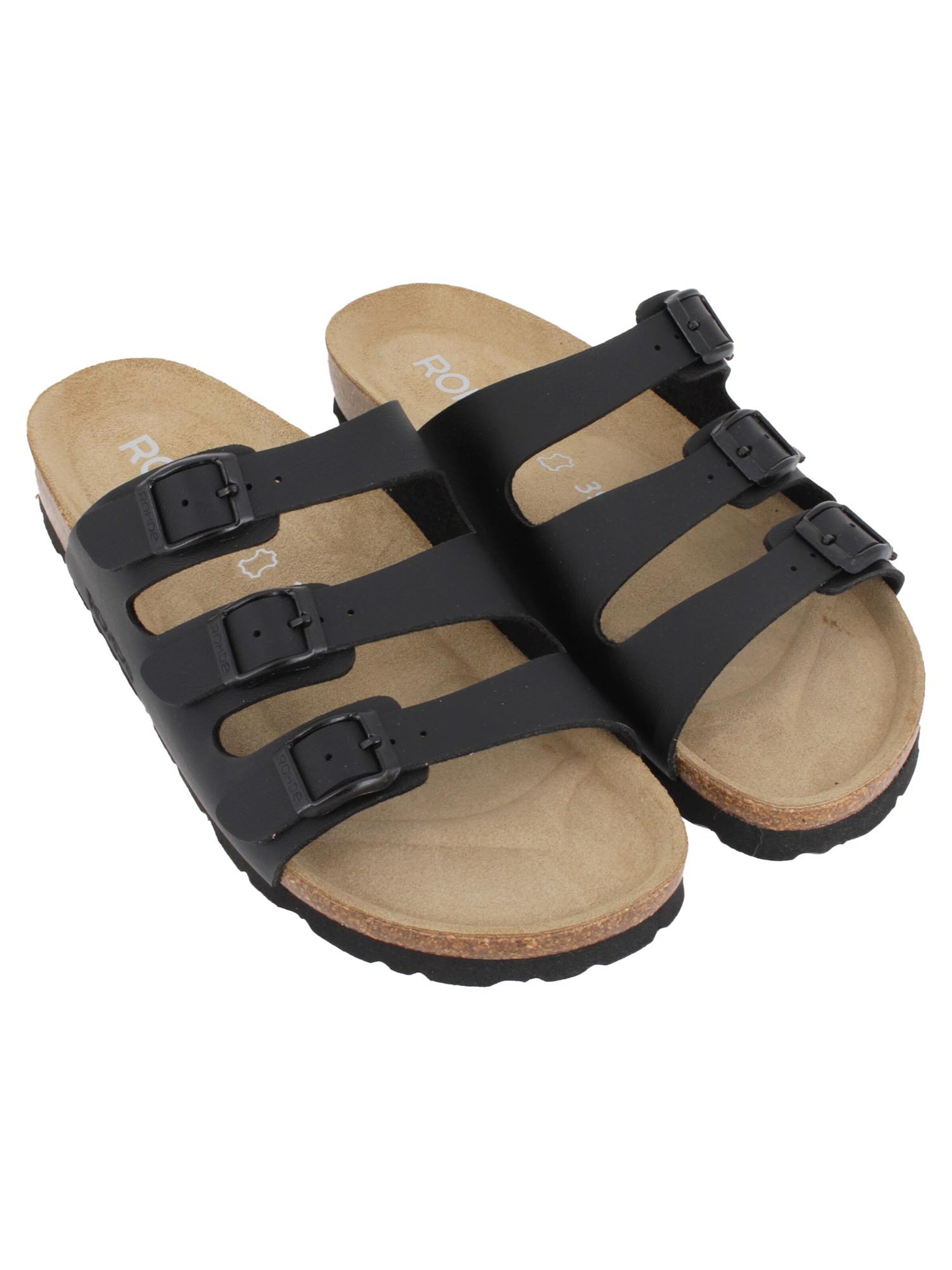 ROHDE Mules 'Alba' in Black