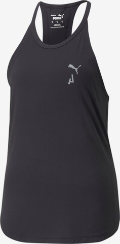 PUMA Top sportowy w kolorze czarny: przód