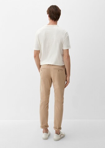 s.Oliver Slim fit Chino trousers in Brown