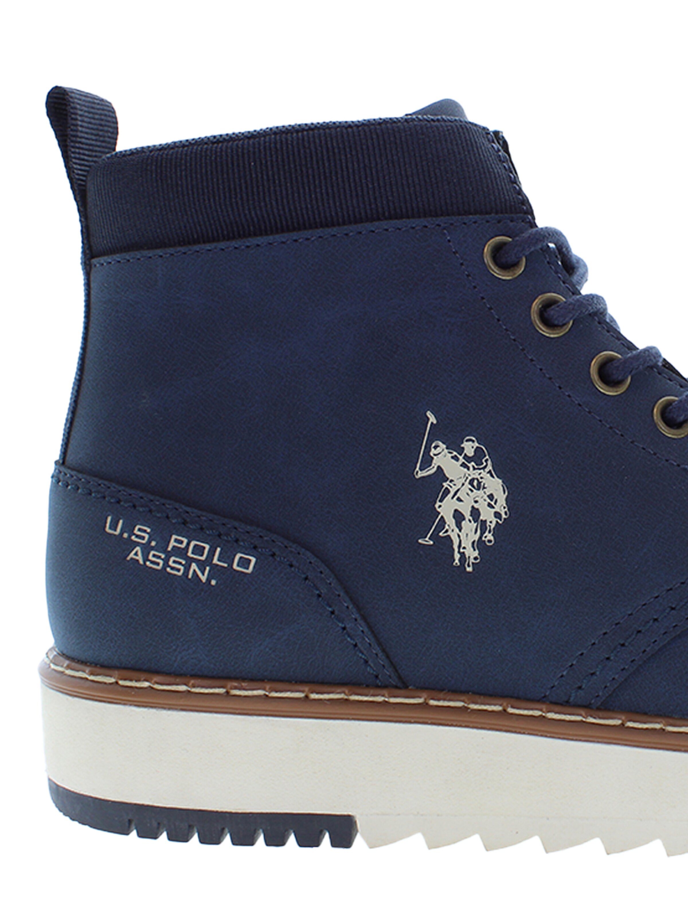 U.S. POLO ASSN. Veterboots 'London001' in Blauw