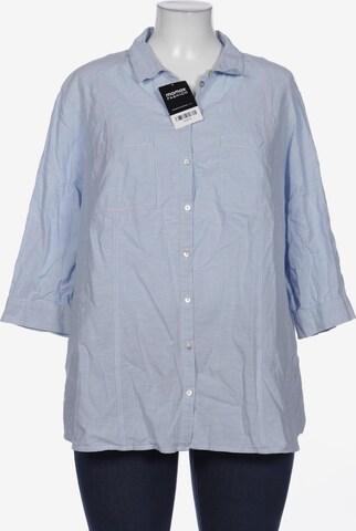 VIA APPIA DUE Blouse & Tunic in 5XL in Blue: front