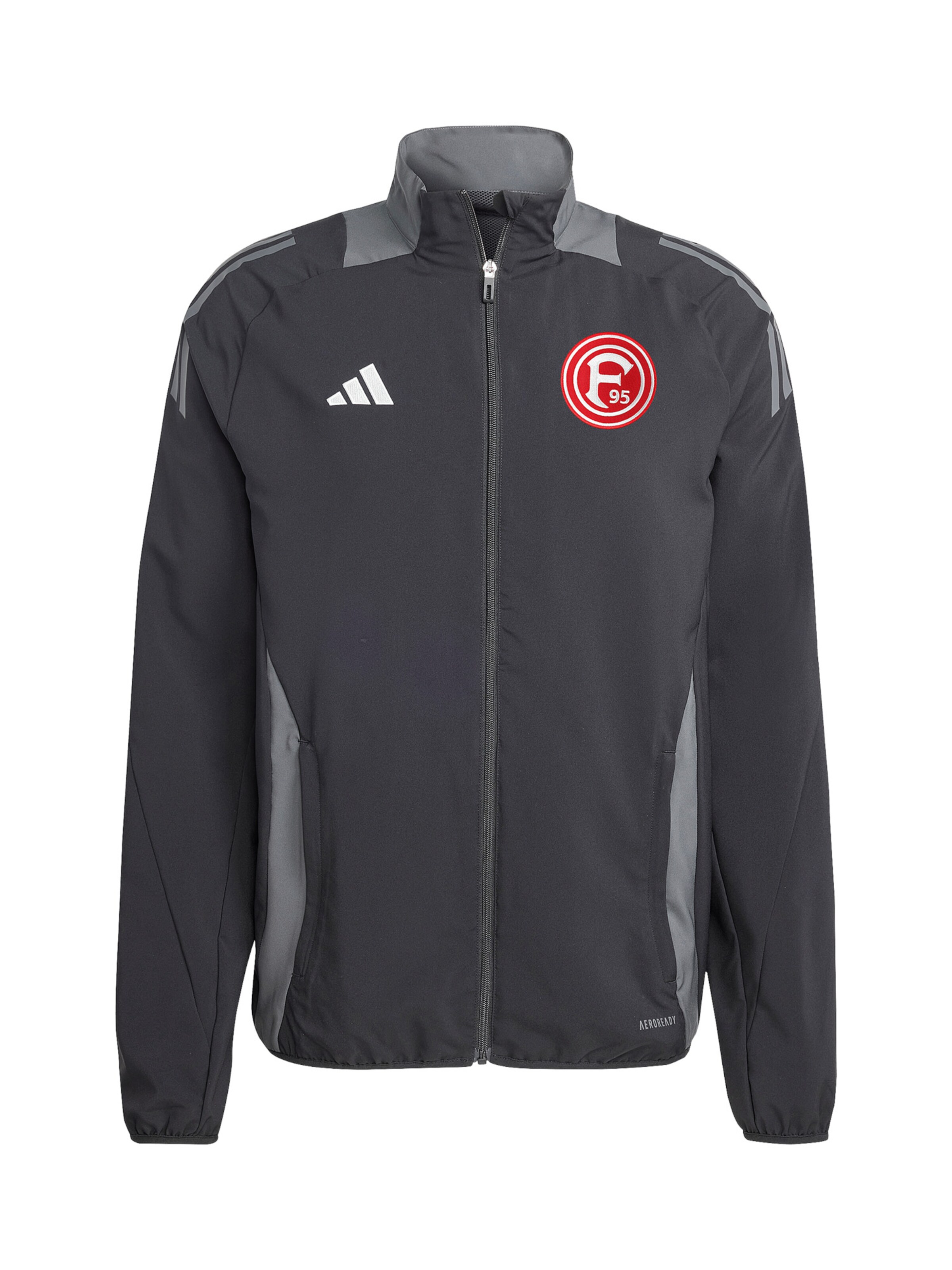 ADIDAS PERFORMANCE Trainingsjacke in Schwarz: Vorderseite