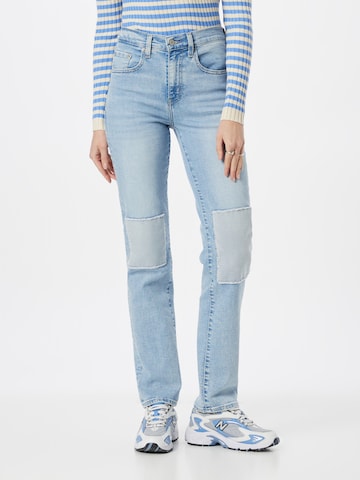 Regular Jean '724 High Rise Straight' LEVI'S ® en bleu : devant